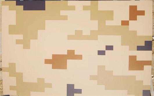 青浦荒漠迷彩漆喷涂